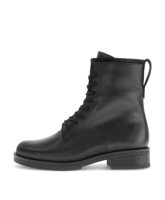 Schnürstiefelette schwarz