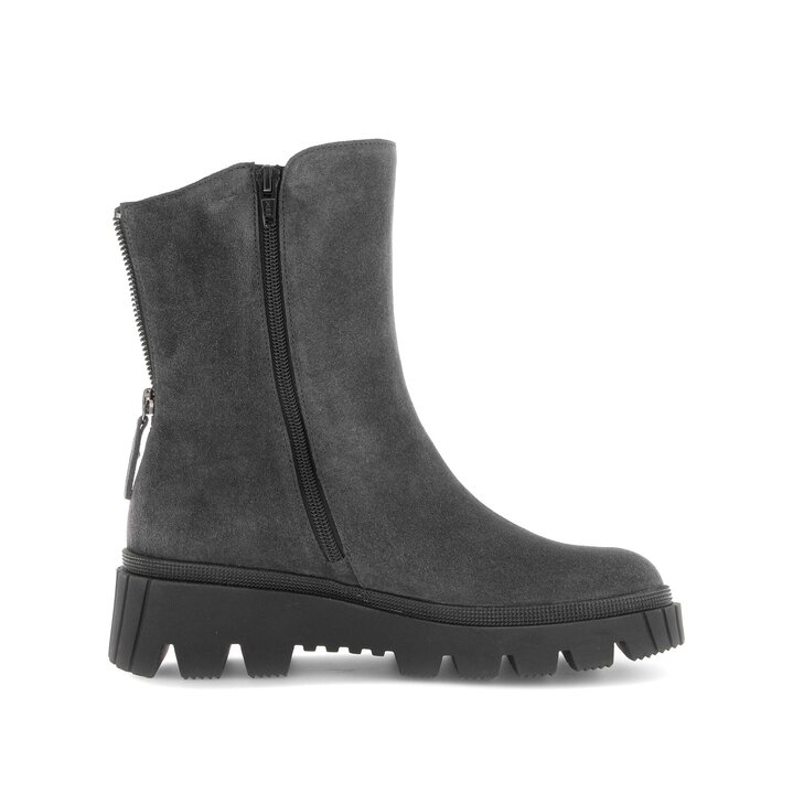 Stivaletto con plateau grigio #1