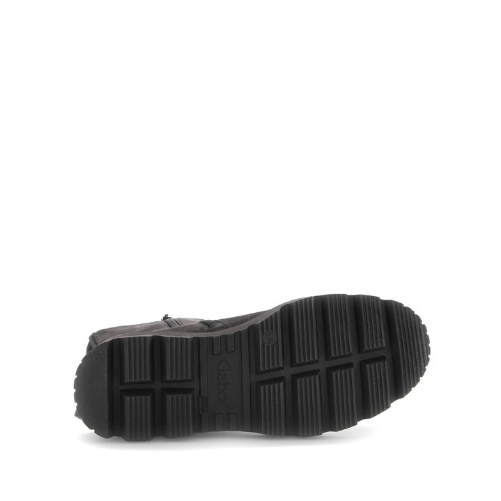 Stivaletto con plateau grigio #4