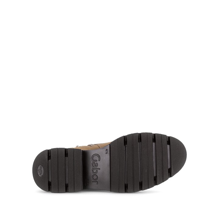 Enkellaarsjes met veter bruin #4