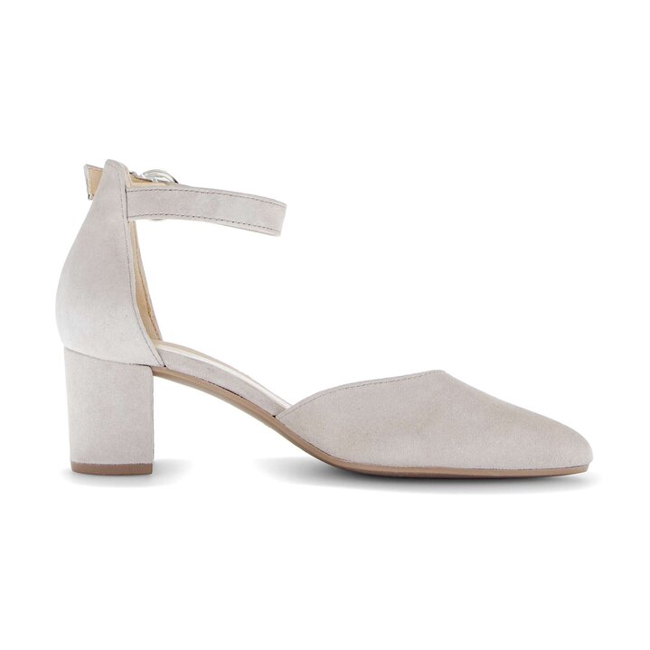 Spangenpumps grau #1