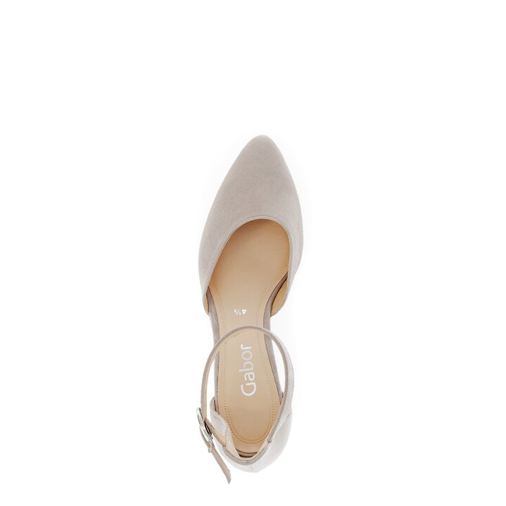 Spangenpumps grau #5