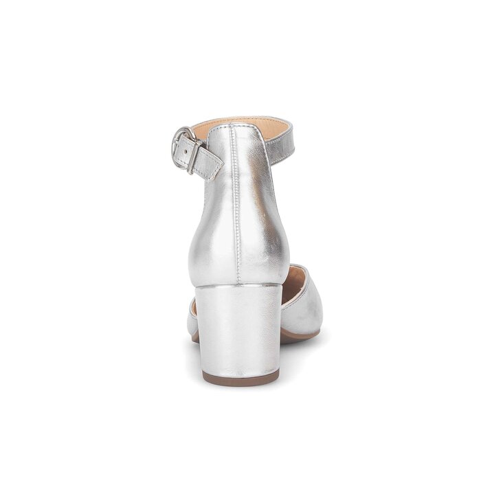 Décolleté con cinturino argento #3