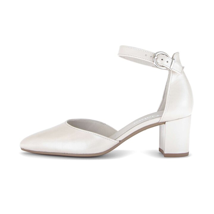 Spangenpumps weiß #0