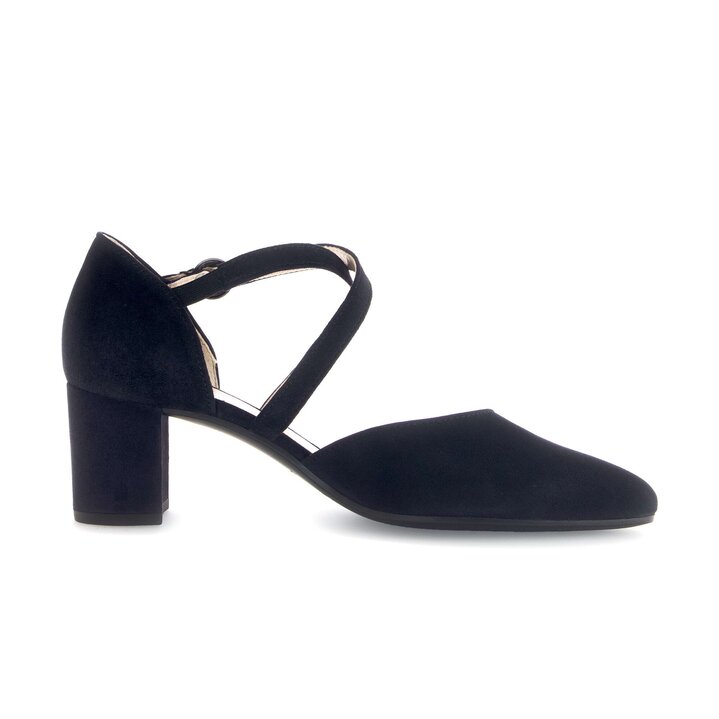 Eleganter Pump blau #1