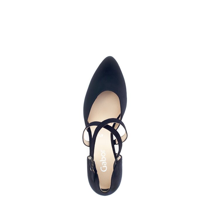 Eleganter Pump blau #5