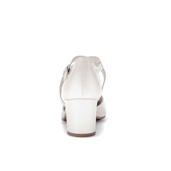 Eleganter Pump weiß #3