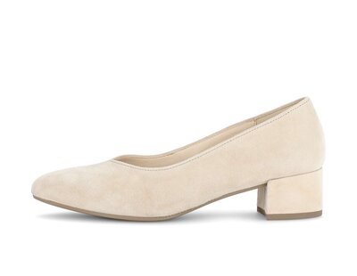 Eleganter Pump beige