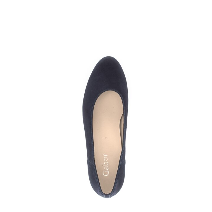 Eleganter Pump blau #5