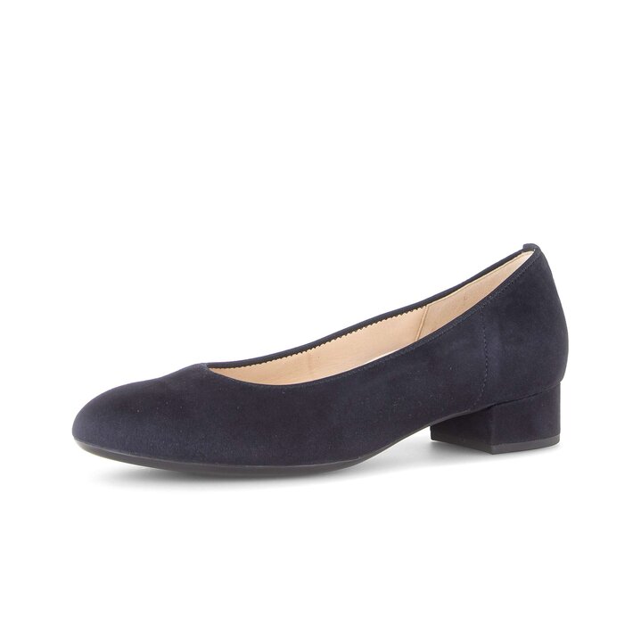 Eleganter Pump blau #2