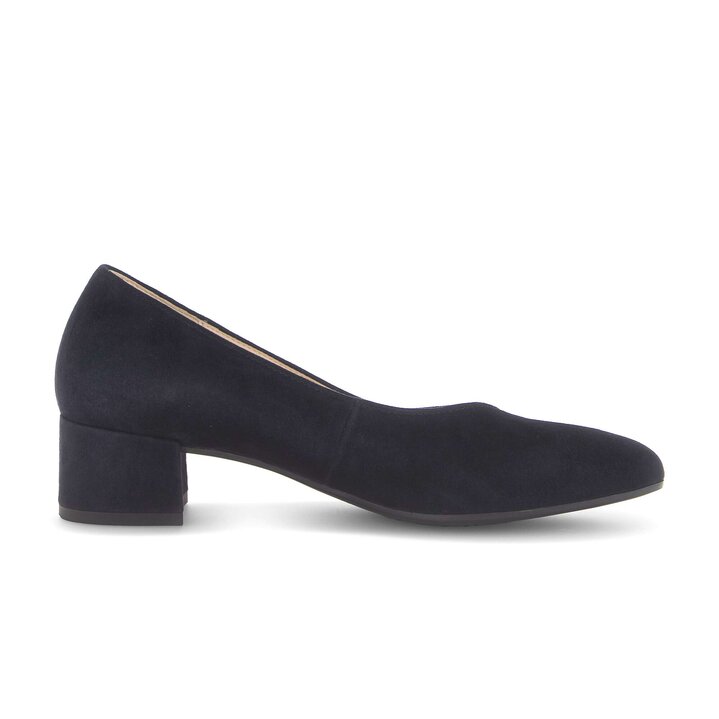Elegante Pump blau #1
