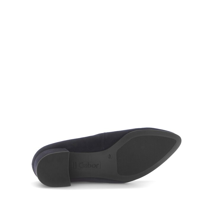 Elegante Pump blau #4