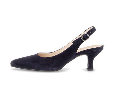 Slingpumps Blau