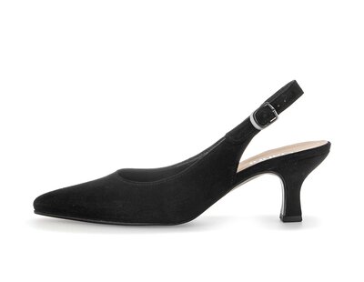 Slingpumps svart