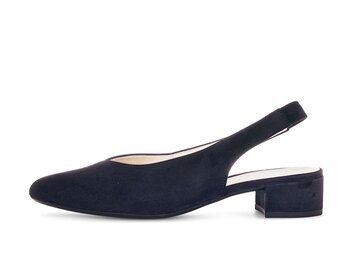 Slingpumps blau