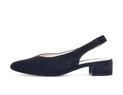 Slingpumps blau