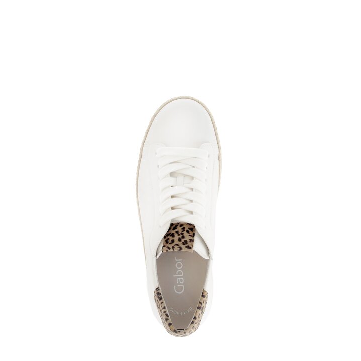 Sneaker low creme #5