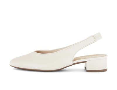 Slingback beige