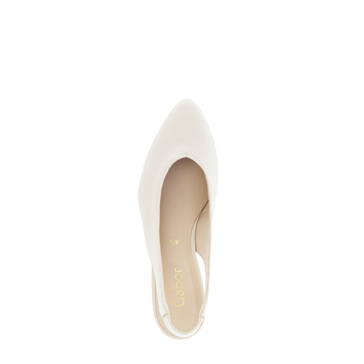 Slingback beige #5