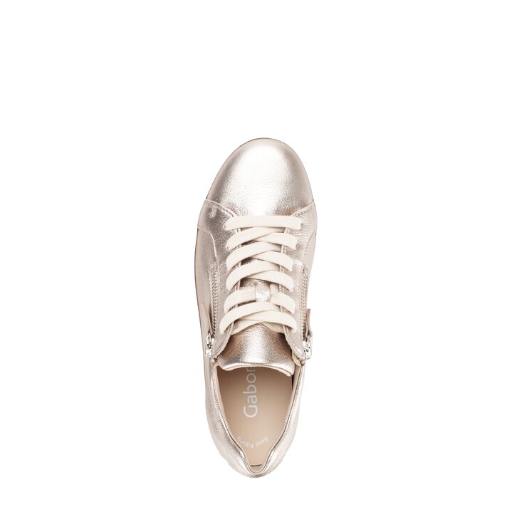 Sneaker low guld #5