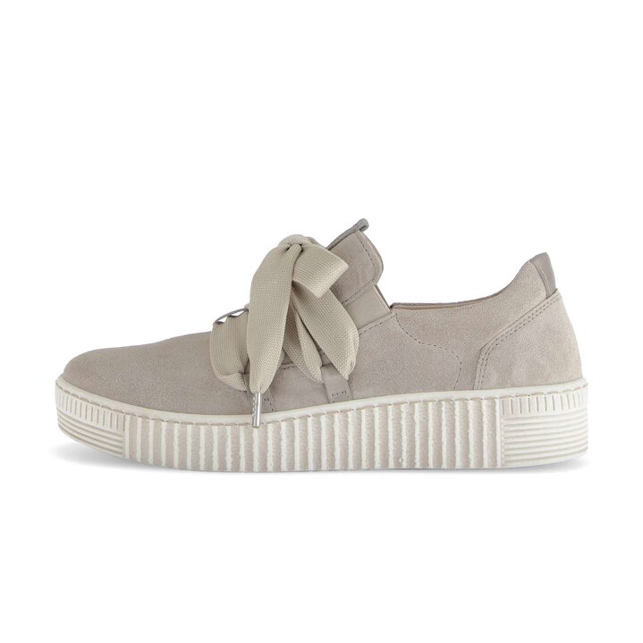 Lage sneaker beige #0