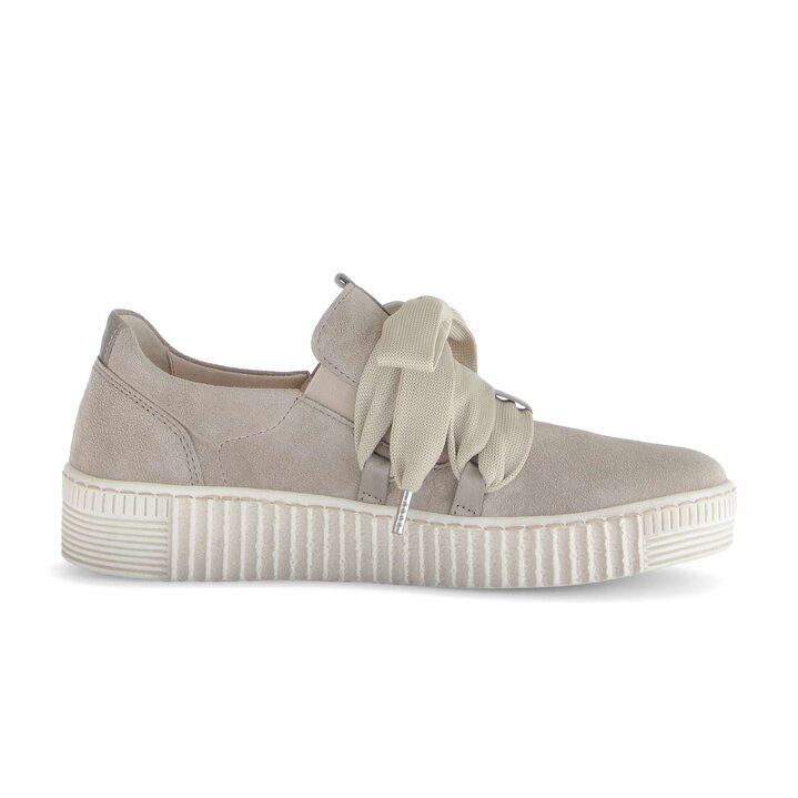 Lage sneaker beige #1