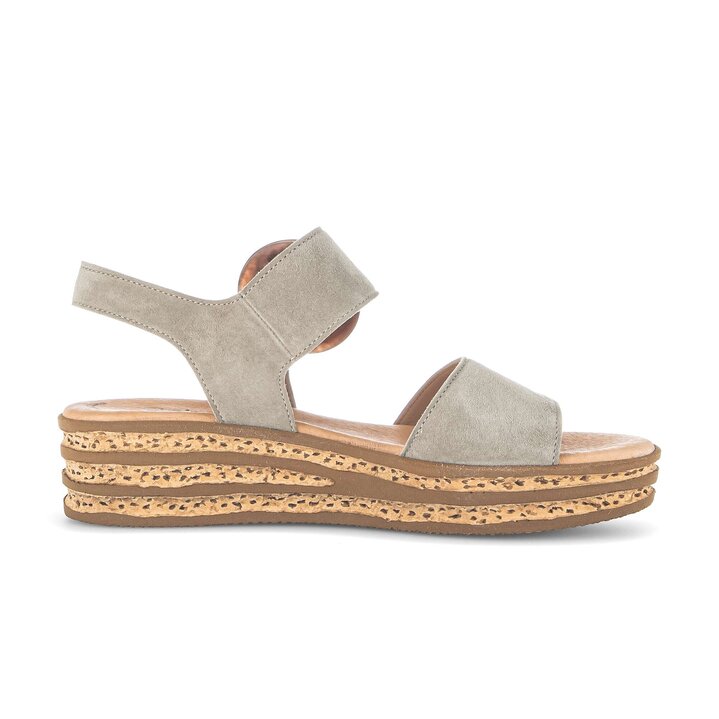 Plateau Sandale grün #1