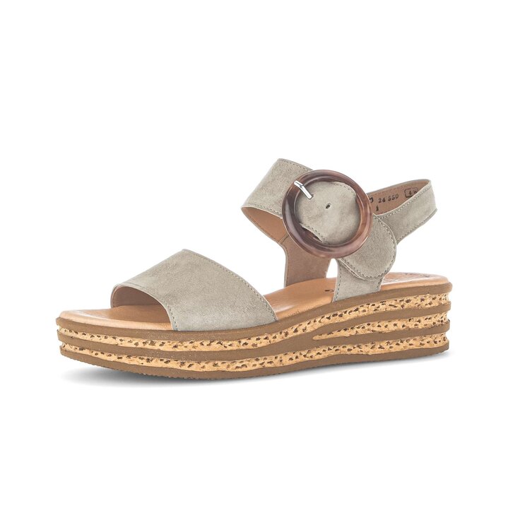 Plateau Sandale grün #2