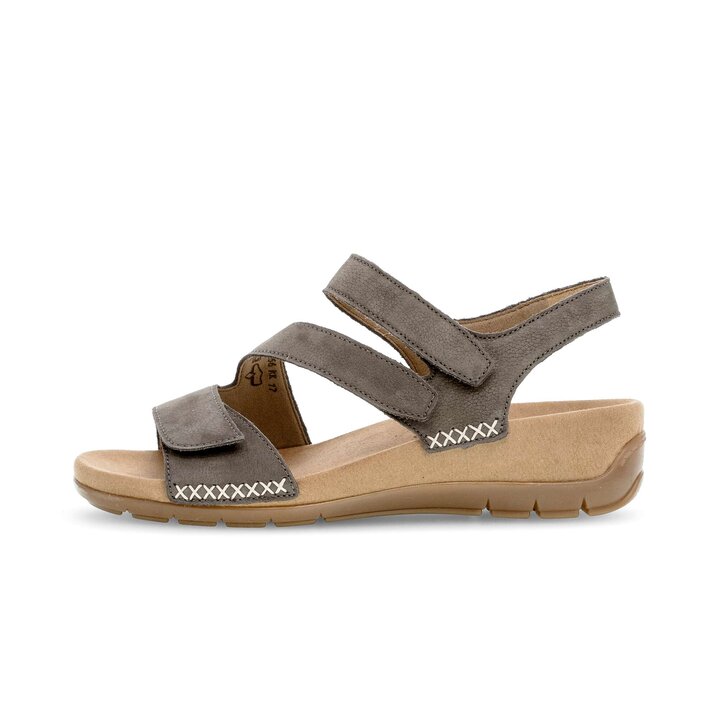 Keilsandalette braun #0