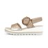 Sandalo con plateau beige
