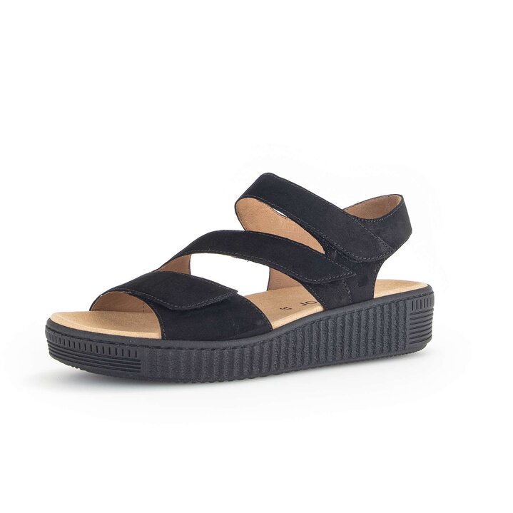 Sandalo con plateau nero #2