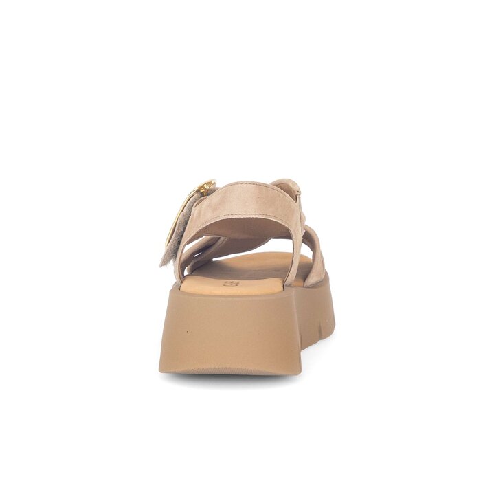 Platåsandaler beige #3