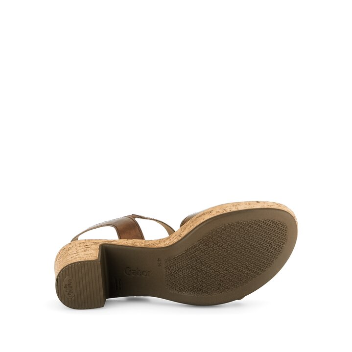 Sandale à bride marron #4