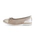 Sportliche Ballerina beige