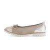 Sportliche Ballerina beige