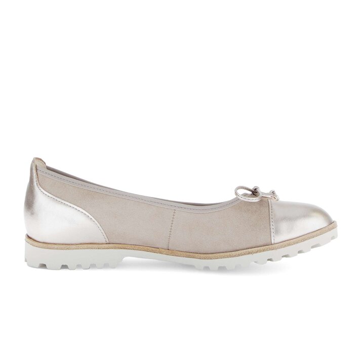Sportliche Ballerina beige #1