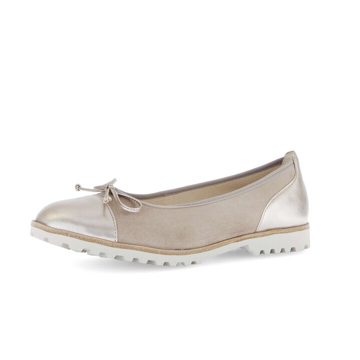 Sportliche Ballerina beige #2