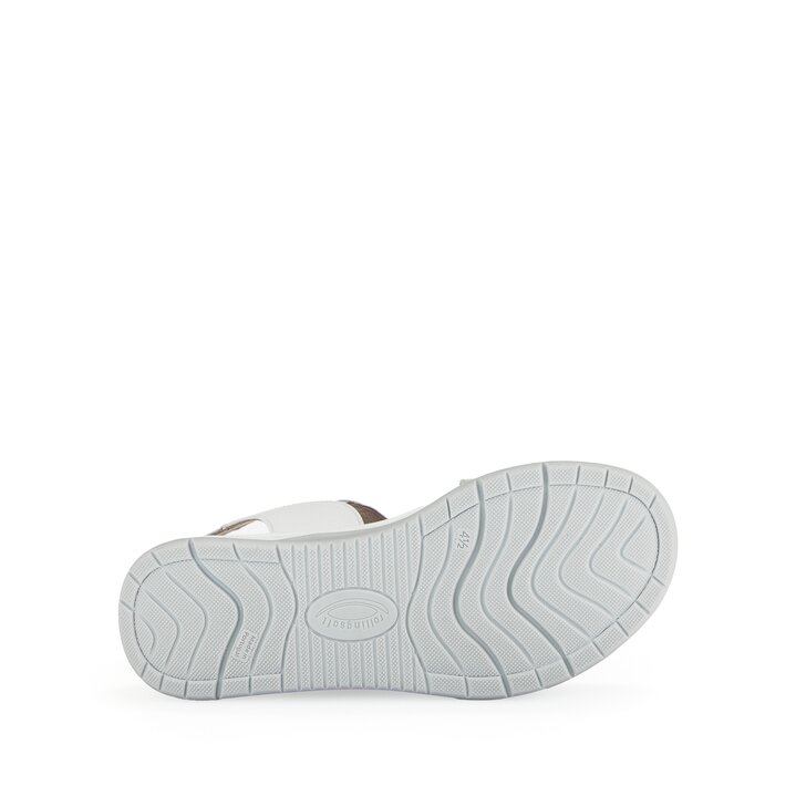 Platåsandaler vit #4