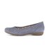 Sportliche Ballerina blau