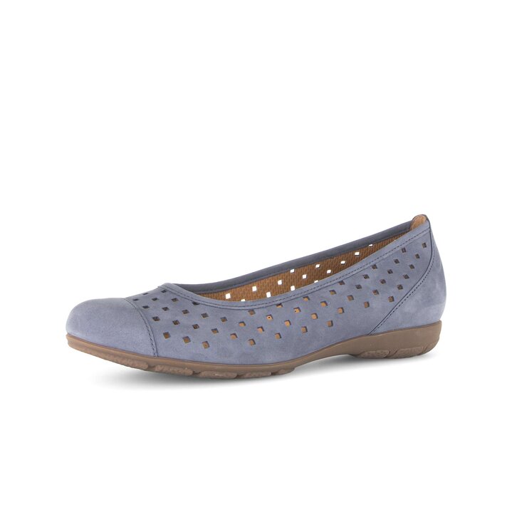 Sportliche Ballerina blau #2