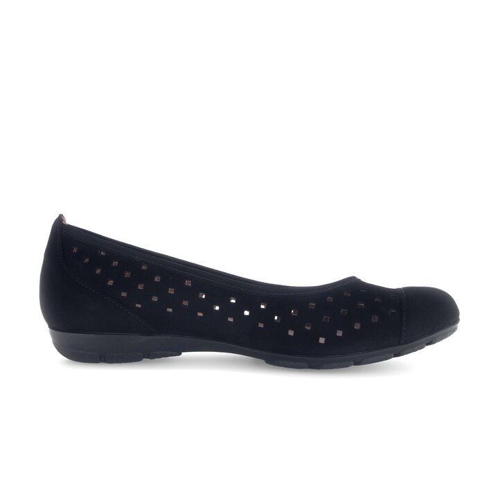 Sportieve ballerina zwart #1