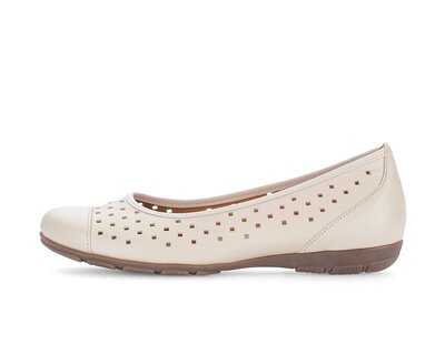 Ballerine sportive crème