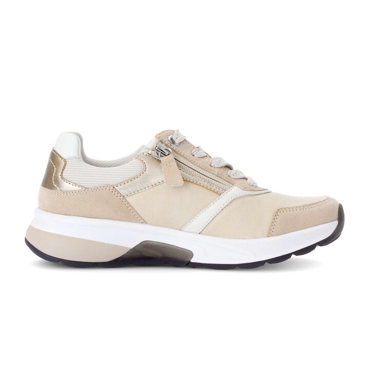 Sneakers basse beige #1