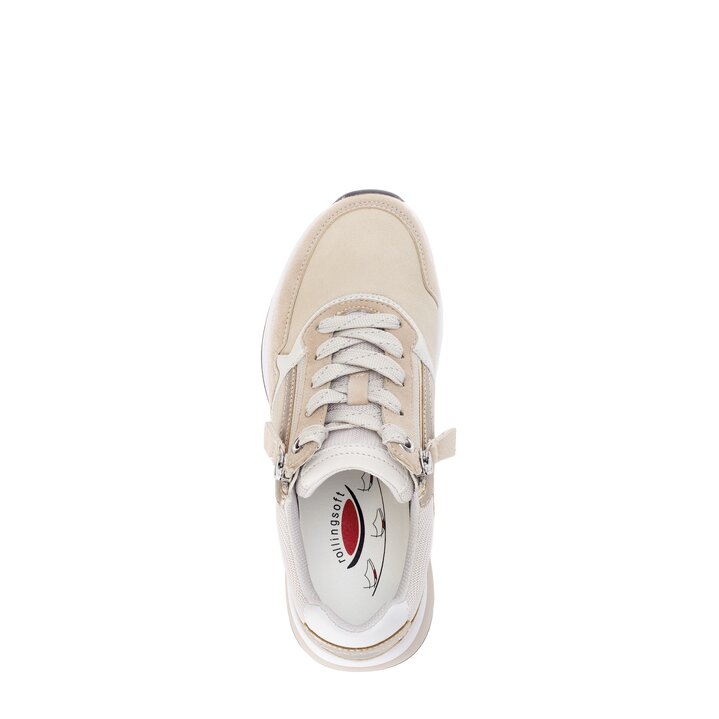 Sneakers basse beige #5