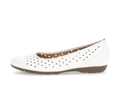 Ballerine sportive blanc
