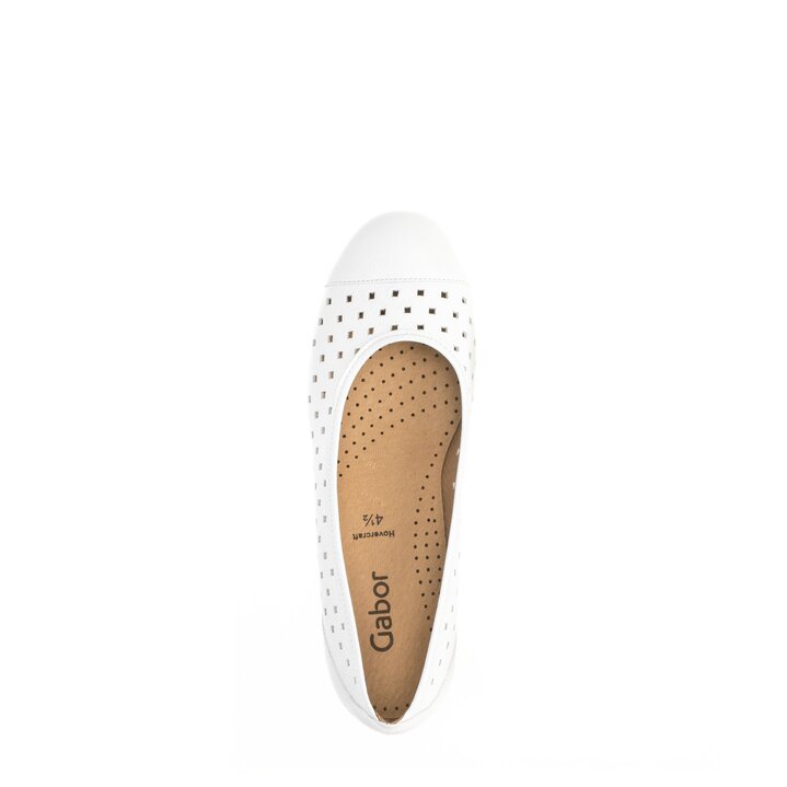 Ballerine sportive blanc #5