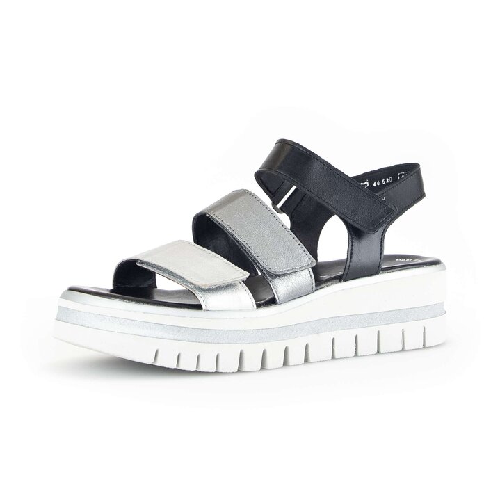 Sandale à plateforme multicolore #2