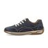 Lage sneaker blauw