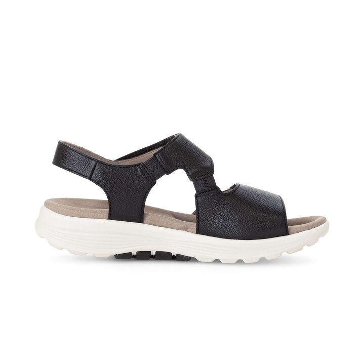 Trekkingsandale schwarz #1