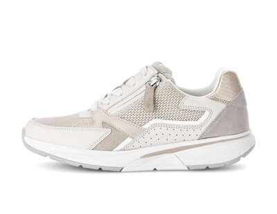 Lage sneaker beige